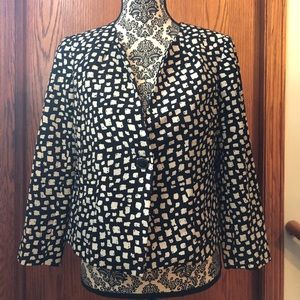 Black and Tan Blazer | The Limited | Size S